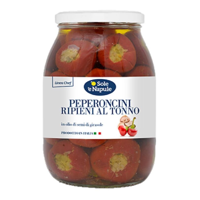 PEPERONCINI RIPIENI IN VASO KG 1