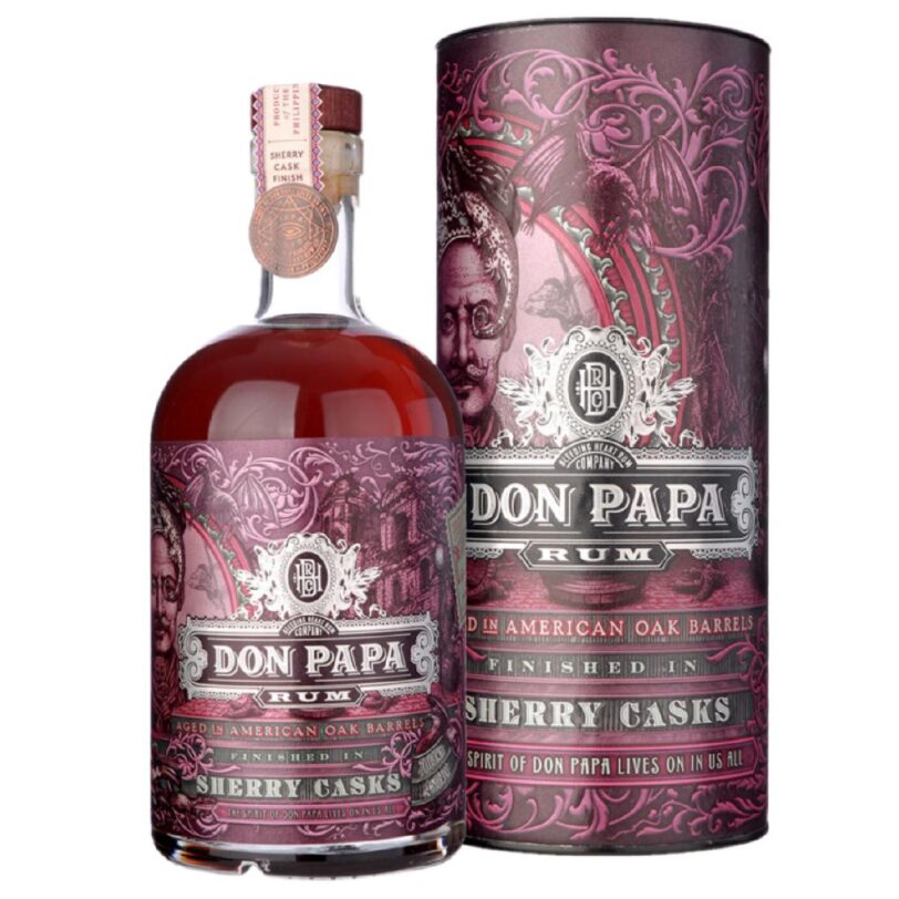 RUM DON PAPA SHERRY CASKS CL 70 VOL 45