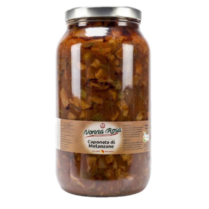 CAPONATA DI MELANZANE KG 3 NONNA ROSA