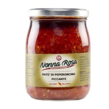 PATE' DI PEPERONCINO PICCANTE GR 500 NONNA ROSA