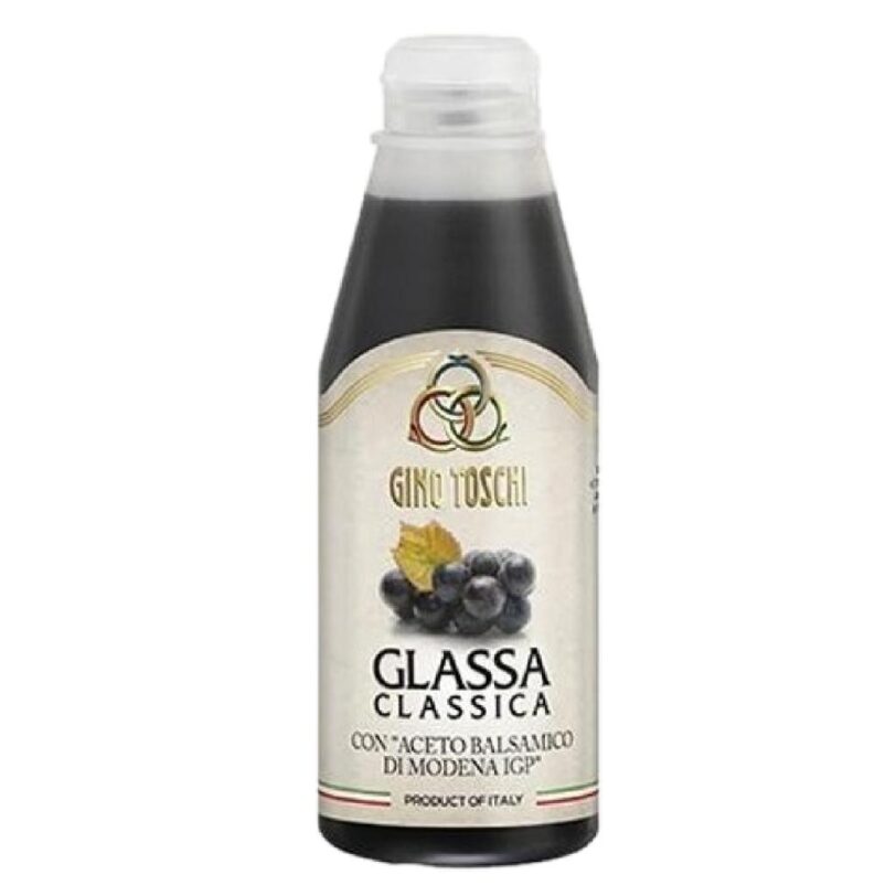 GLASSA CON ACETO BALSAMICO GR 500----