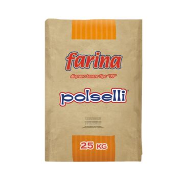 FARINA 00 KG 25 GIALLA 'ORO' POLSELLI