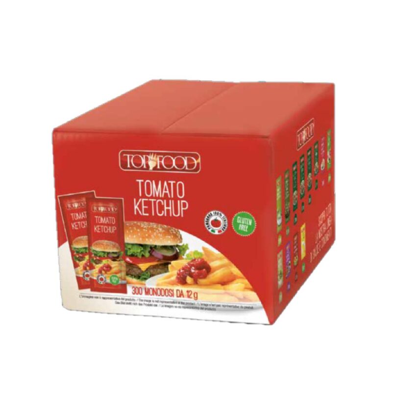 BUSTINA KETCHUP PZ 300X12GR TOP FOOD