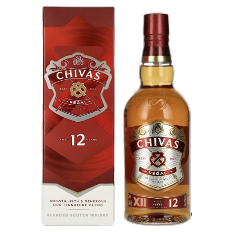 WHISKY CHIVAS REGAL 12 ANNI LT 1 ASTUCCIO