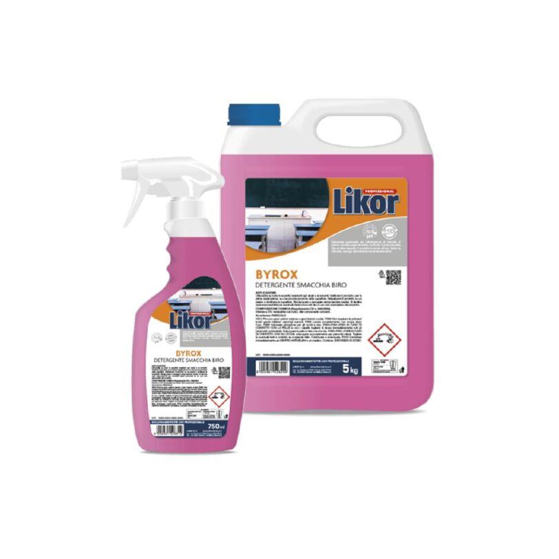 DETERGENTE SMACCHIA BIRO BYROX ML 750 LIBER