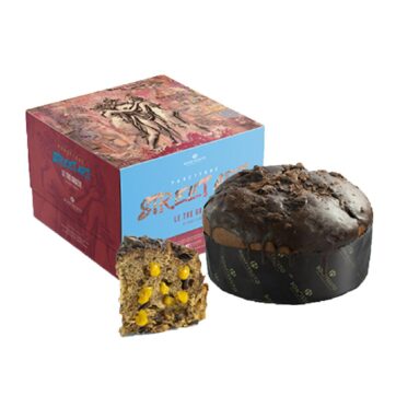 PANETTONE STREET ART LE TRE GRAZIE AL GIANDUIA E ZABAIONE KG 1