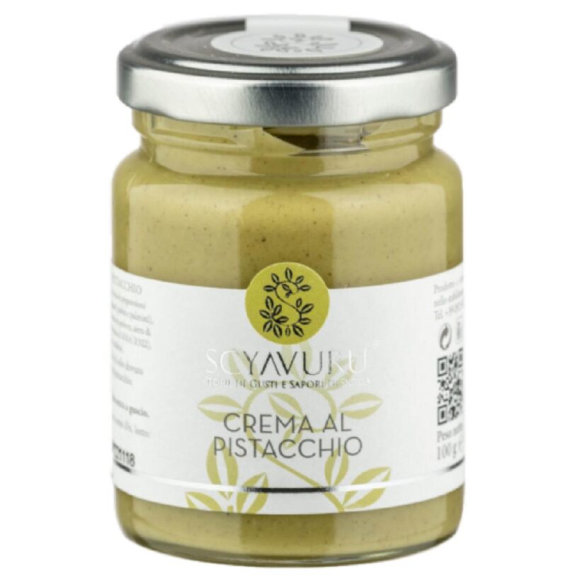 CREMA SPALMABILE AL PISTACCHIO GR 100 SCYAVURU