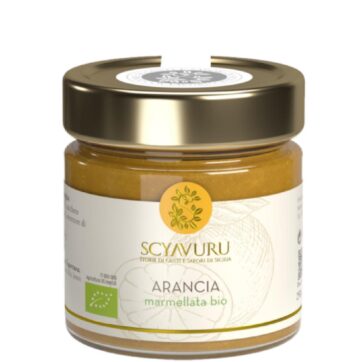 MARMELLATA DI ARANCIA BIO GR 250 SCYAVURU