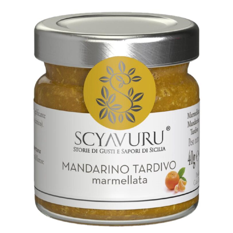 MARMELLATA DI MANDARINO TARDIVO GR 40 SCYAVURU