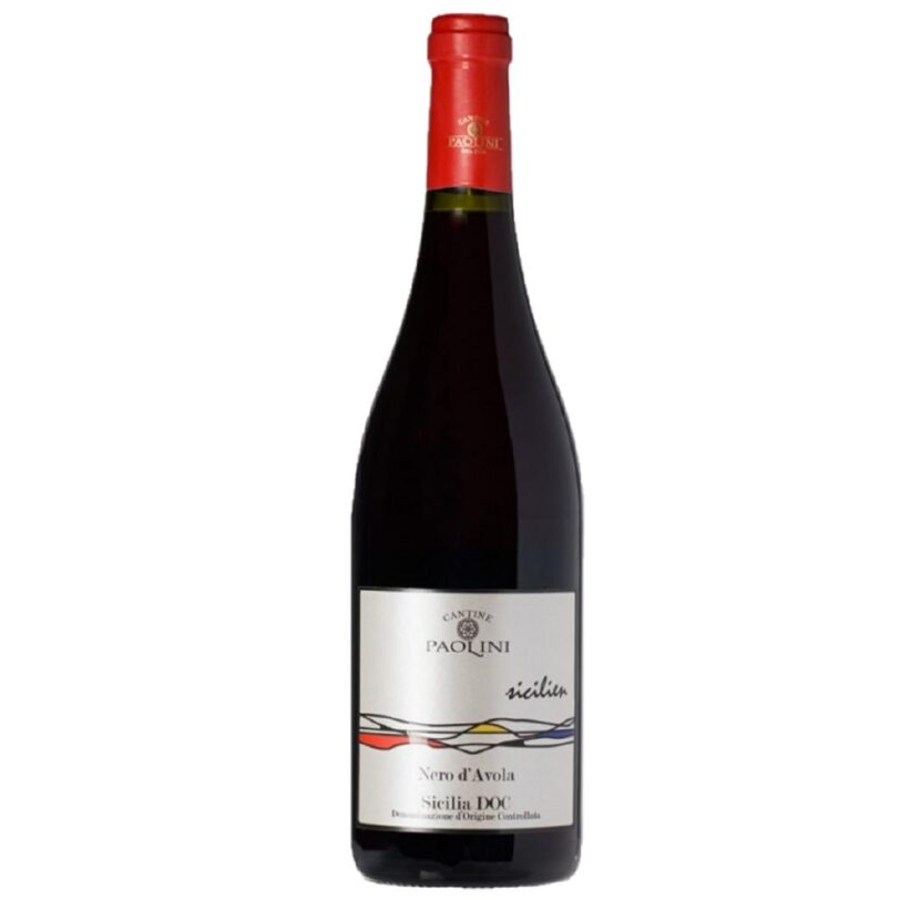 VINO R. NERO D'AVOLA SICILIEN CL 75 PAOLINI