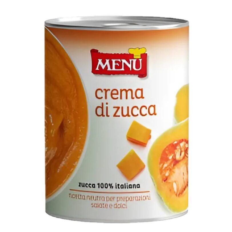 CREMA DI ZUCCA GR 430 MENU