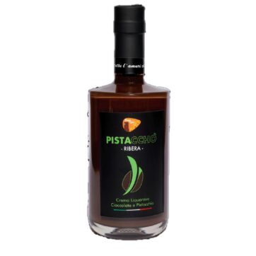 PISTACCHO' CREMA DI CIOCCOLATO DOP DI RIBERA LIQUORE 17% CL 10 ORANGE TOWN