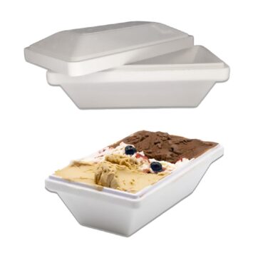 VASCHETTE GELATO ASPORTO GR 350 CC 500 PZ 25