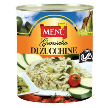 SALSA DI ZUCCHINE GR 800 MENU