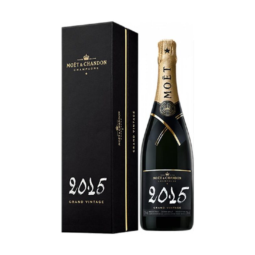 CHAMPAGNE GRAND VINTAGE 2015 COFFRET MOET