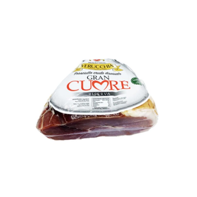 PROSCIUTTO CRUDO GRAN CUORE/SUPREMO RISERVA MATTONELLA