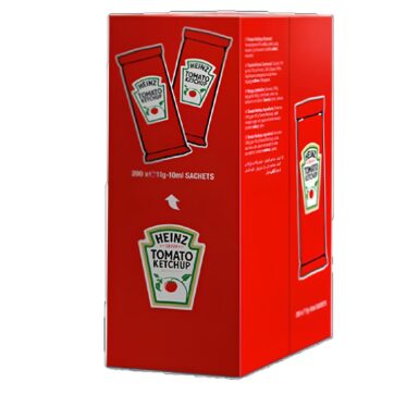 BUSTINA KETCHUP HEINZ ML 10/11G X 200PZ