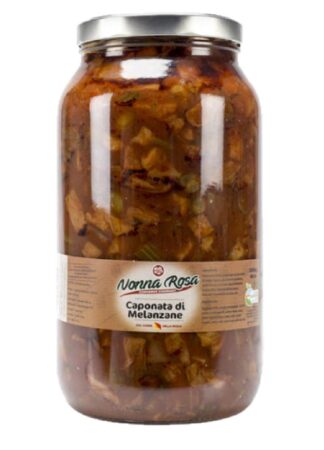 CAPONATA DI MELANZANE GR 500 NONNA ROSA VASO