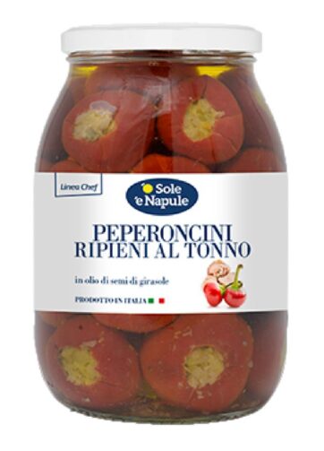 PEPERONCINI RIPIENI IN VASO KG 1