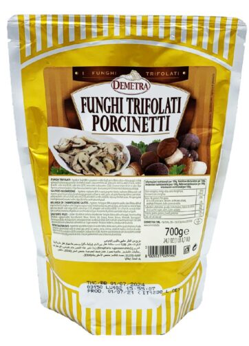 FUNGHI TRIFOLATI PORCINETTI BUSTA GR 700