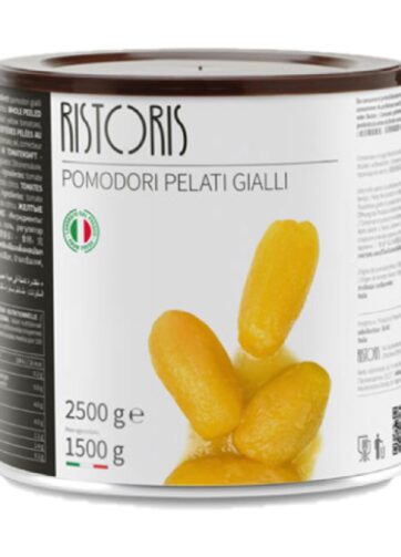 POMODORI PELATI GIALLI KG 2.5 RISTORIS LATTA