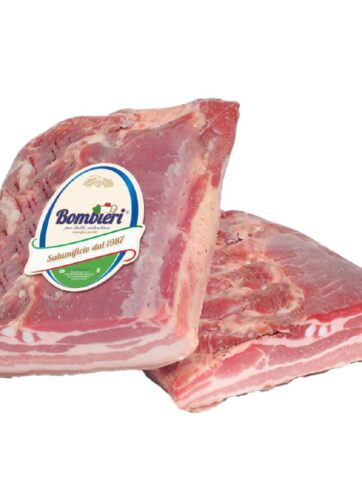 PANCETTA AFFUMICATA CRUDA BOMBIERI