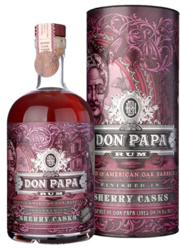 RUM DON PAPA SHERRY CASKS CL 70 VOL 45