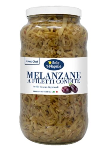 MELANZANE A FILETTI SOTT'OLIO IN VASO KG 3.100