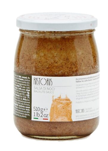 SALSA DI NOCI VASO VETRO GR 580 RISTORIS
