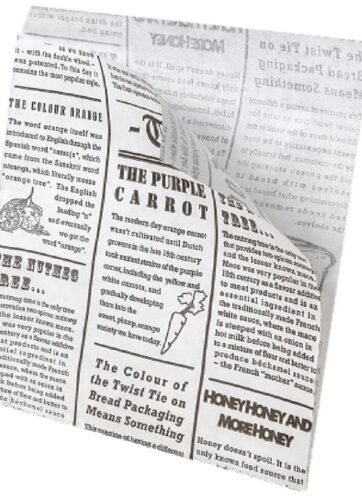 PRENDI SNACK NEWS PAPER POL. 15X20 PZ 1000 DELUCA