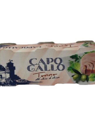 TONNO GR 80X3 ALL'OLIO DI SEMI G. CAPO GALLO