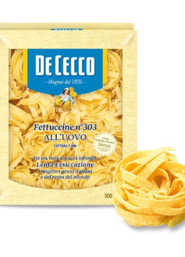 FETTUCCINE ALL'UOVO GR 500 NÂ°303 DE CECCO