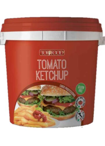 KETCHUP KG 5 TOP FOOD