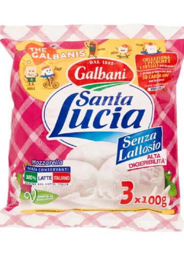 MOZZARELLA TRIS GR 100 SENZA LATTOSIO GALBANI--