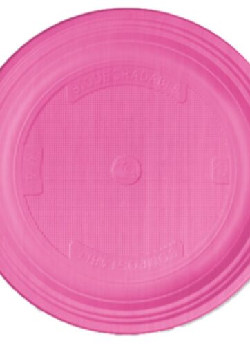 PIATTI DESSERT FUCSIA PZ 25 NATURIA
