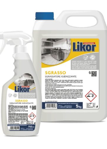 SGRASSATORE IGIENIZZANTE SGRASSO ML 750 LIKOR