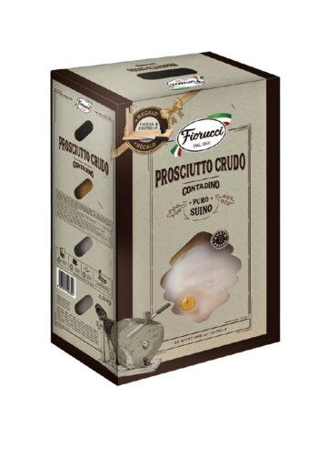 PROSCIUTTO CRUDO CONTADINO CONFEZIONE REGALO FIORUCCI