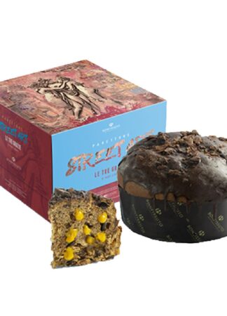 PANETTONE STREET ART LE TRE GRAZIE AL GIANDUIA E ZABAIONE KG 1