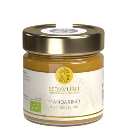 MARMELLATA DI MANDARINO BIO GR 250 SCYAVURU