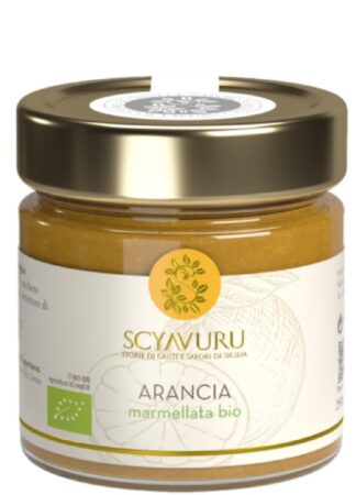 MARMELLATA DI ARANCIA BIO GR 250 SCYAVURU