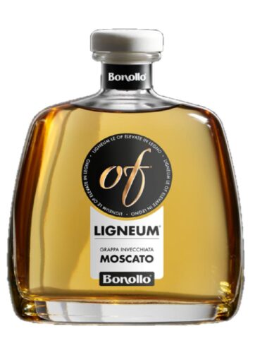 GRAPPA LIGNEUM MOSCATO LIGNEUM OF CL 70 BONOLLO ASTUCCIATO