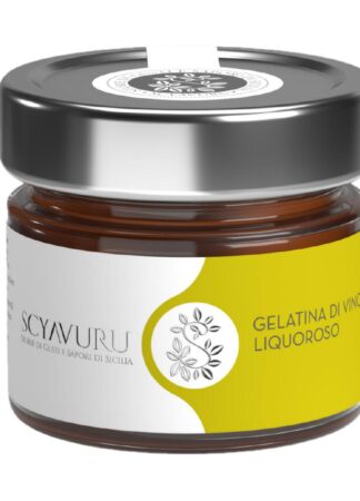 GELATINA DI VINO LIQUOROSO GR 40 SCYAVURU