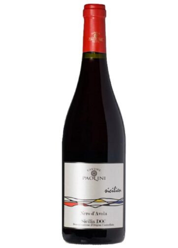 VINO R. NERO D'AVOLA SICILIEN CL 75 PAOLINI