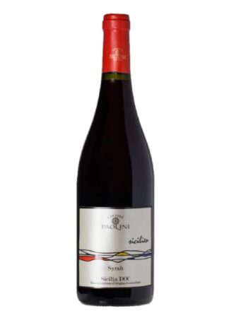 VINO R. SYRAH SICILIEN CL 75 PAOLINI