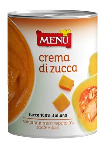 CREMA DI ZUCCA GR 430 MENU