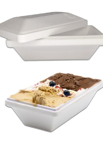 VASCHETTE GELATO ASPORTO GR 750 CC 1000 PZ 25