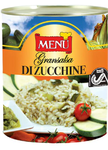 SALSA DI ZUCCHINE GR 800 MENU