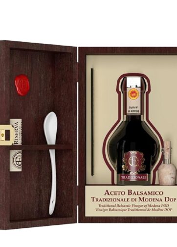 ACETO BALSAMICO TRADIZIONALE DI MODENA DOP AFFINATO 100 ML SCRIGNO