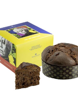 PANETTONE POP ART ANDY WARHOL KG 1 CIOCCOLATO DI MODICA AL RUM