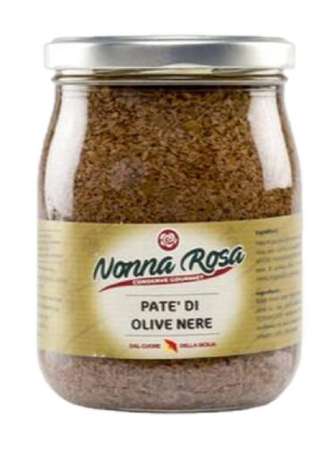 PATE DI OLIVE NERE GR 500 NONNA ROSA